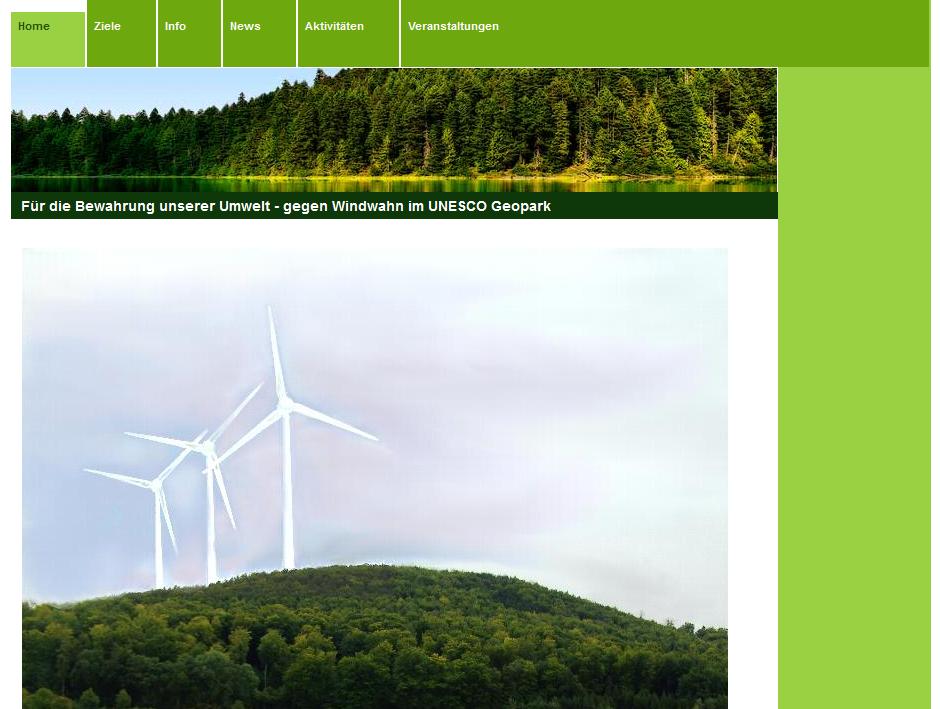 Initiative gegen "Windwahn-Lautertal" Odenwald
