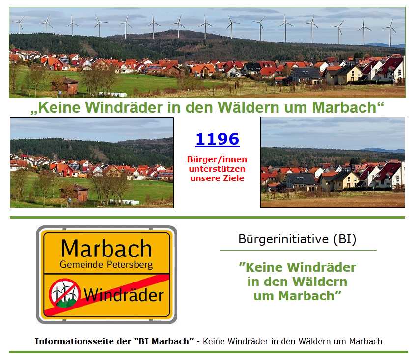 BI Marbach gegen Windkraft